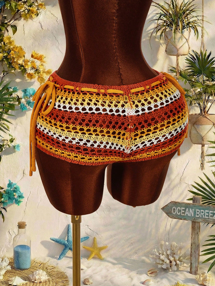 Pantaloni SHEIN, portocaliu