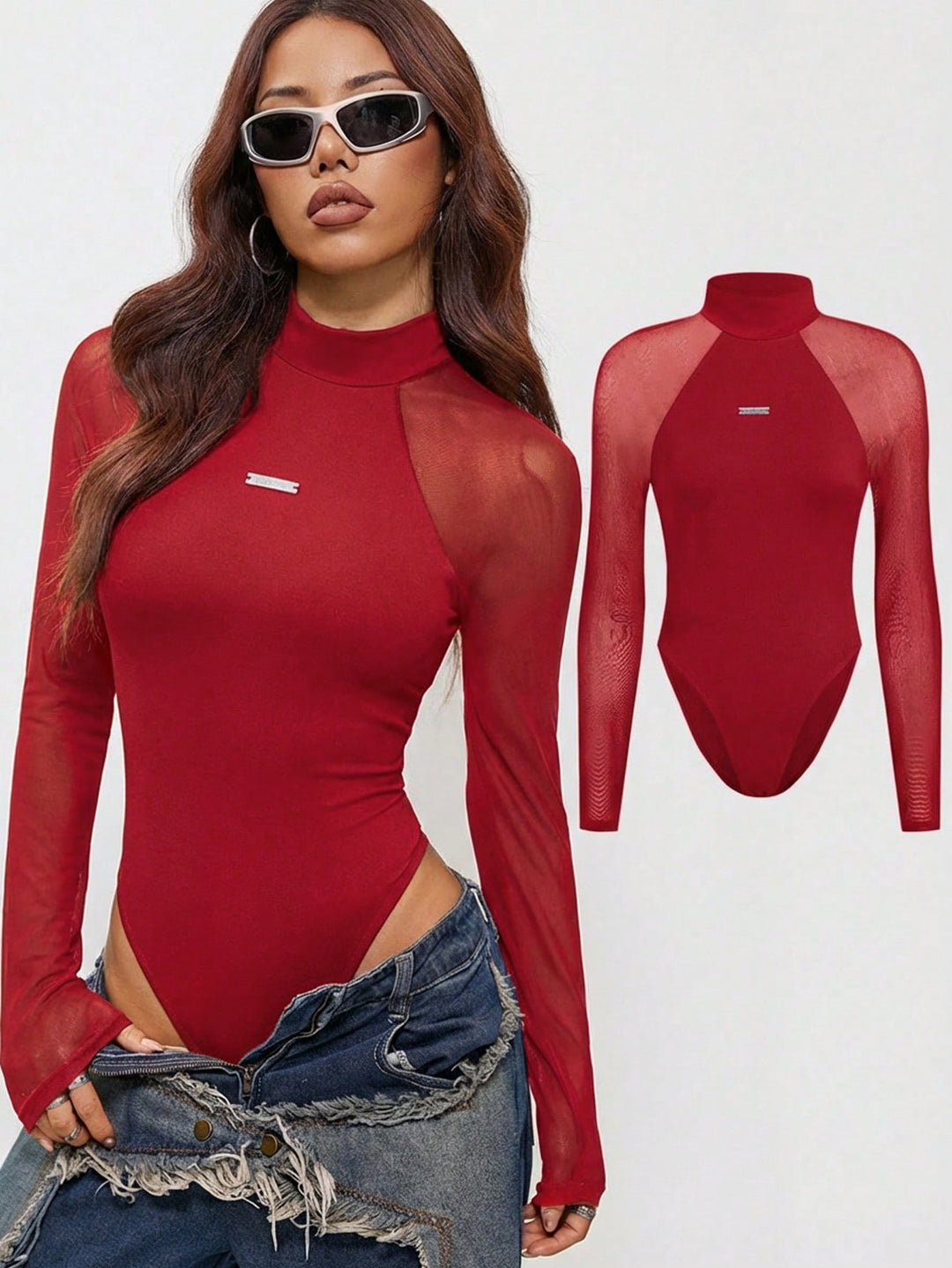 Body SHEIN, roșu