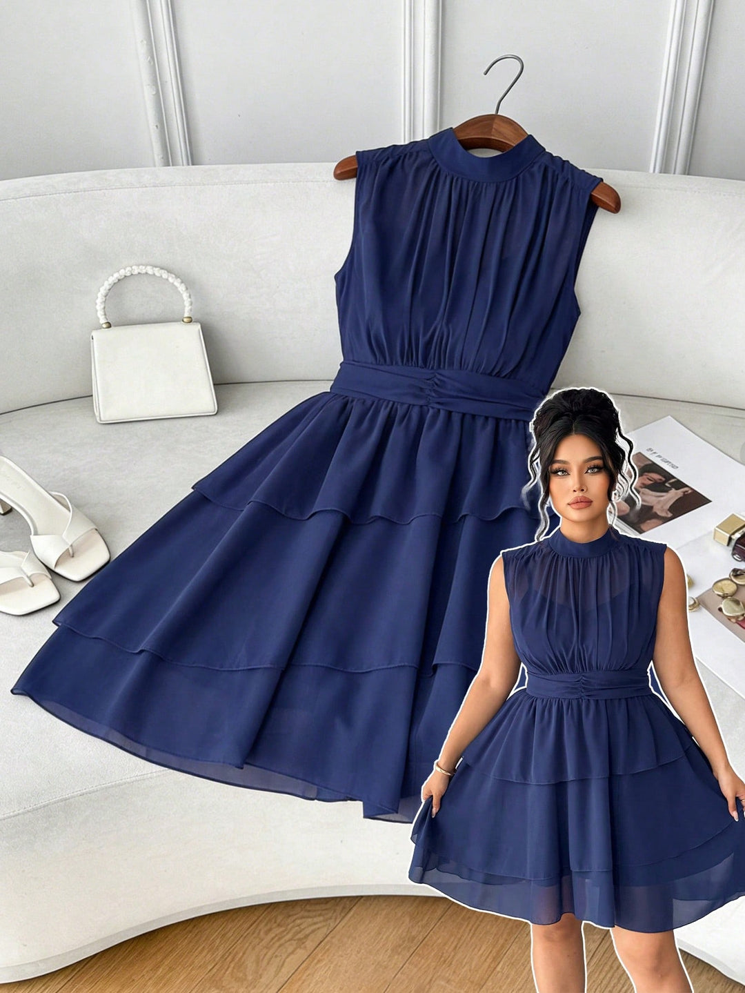 Rochie SHEIN, albastru