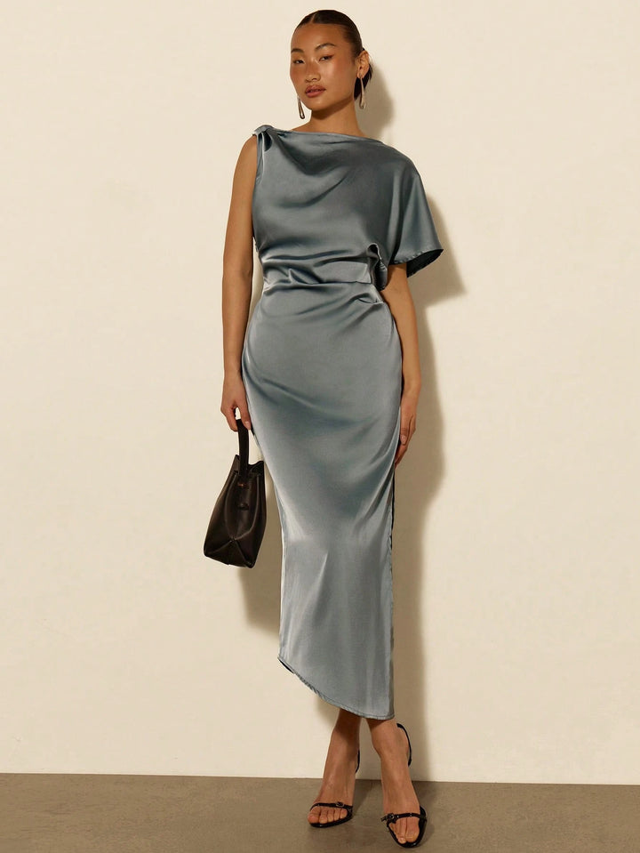 Rochie maxi SHEIN, verde