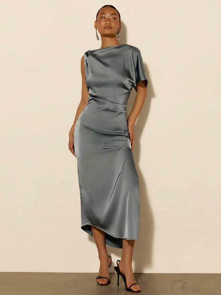 Rochie maxi SHEIN, verde
