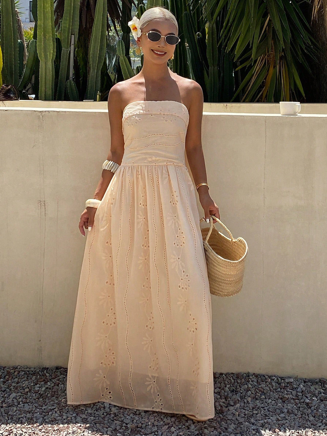 Rochie maxi SHEIN, galben