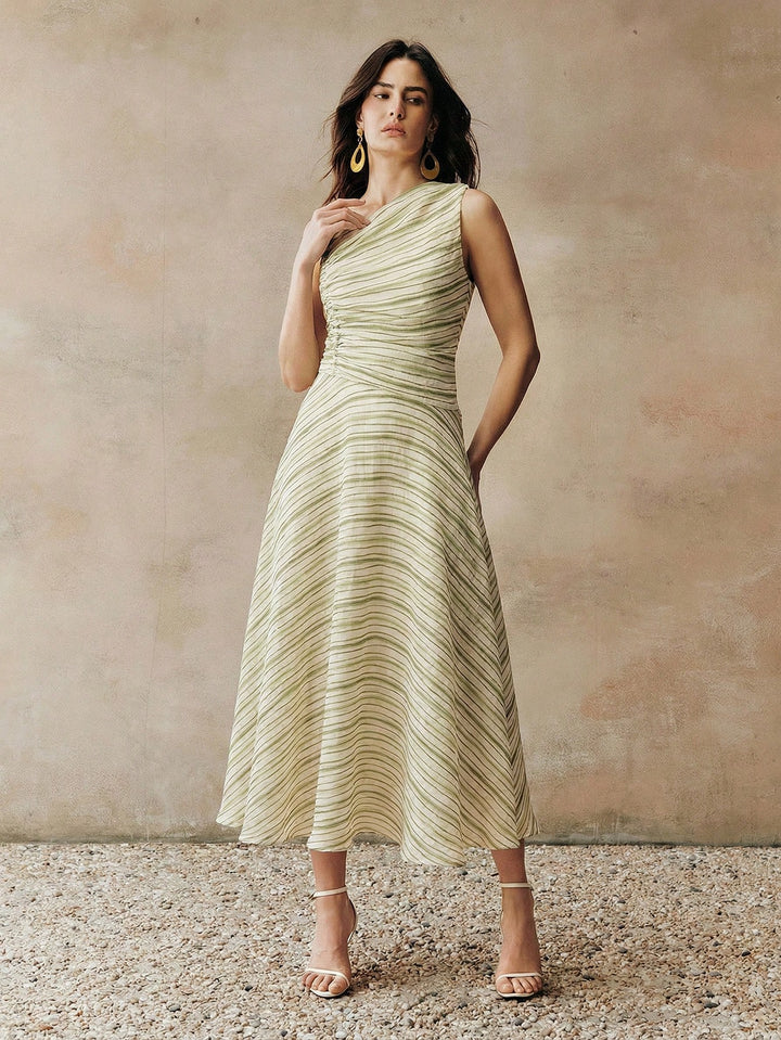 Rochie maxi SHEIN, verde