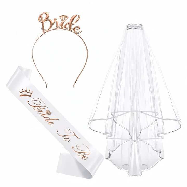 Set accesorii SHEIN, alb