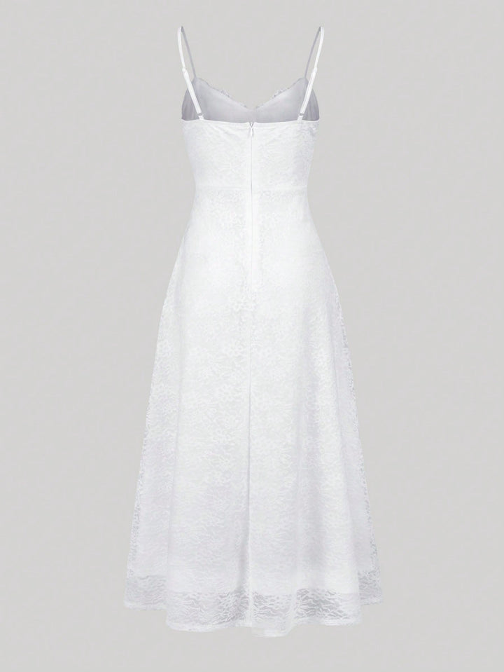 Rochie maxi SHEIN, alb
