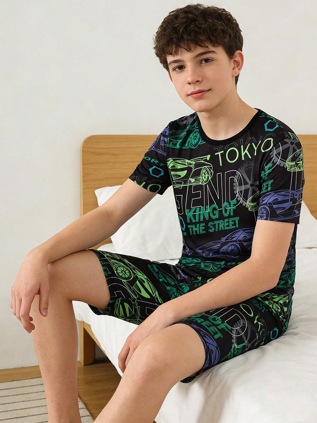 Pijama SHEIN, negru