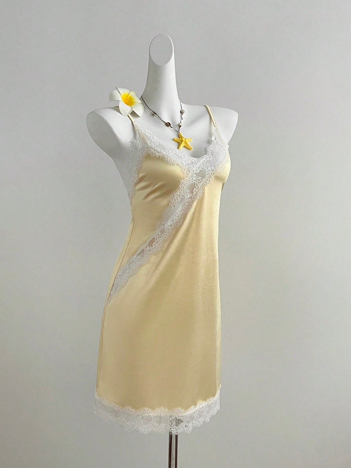 Rochie scurtă SHEIN, galben