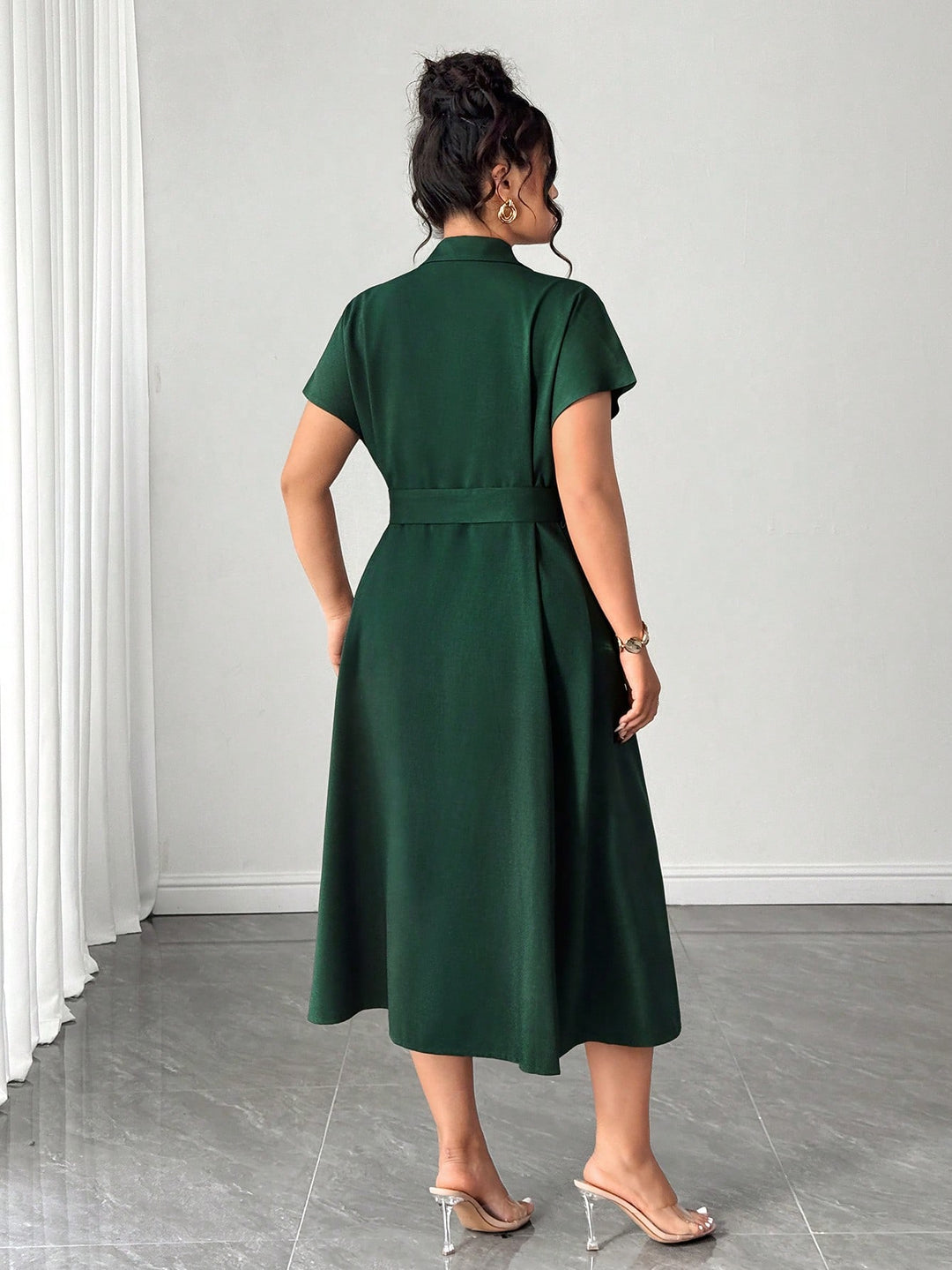Rochie SHEIN, verde