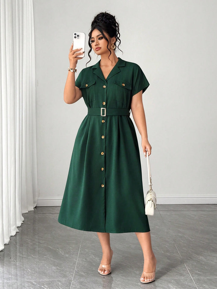 Rochie SHEIN, verde