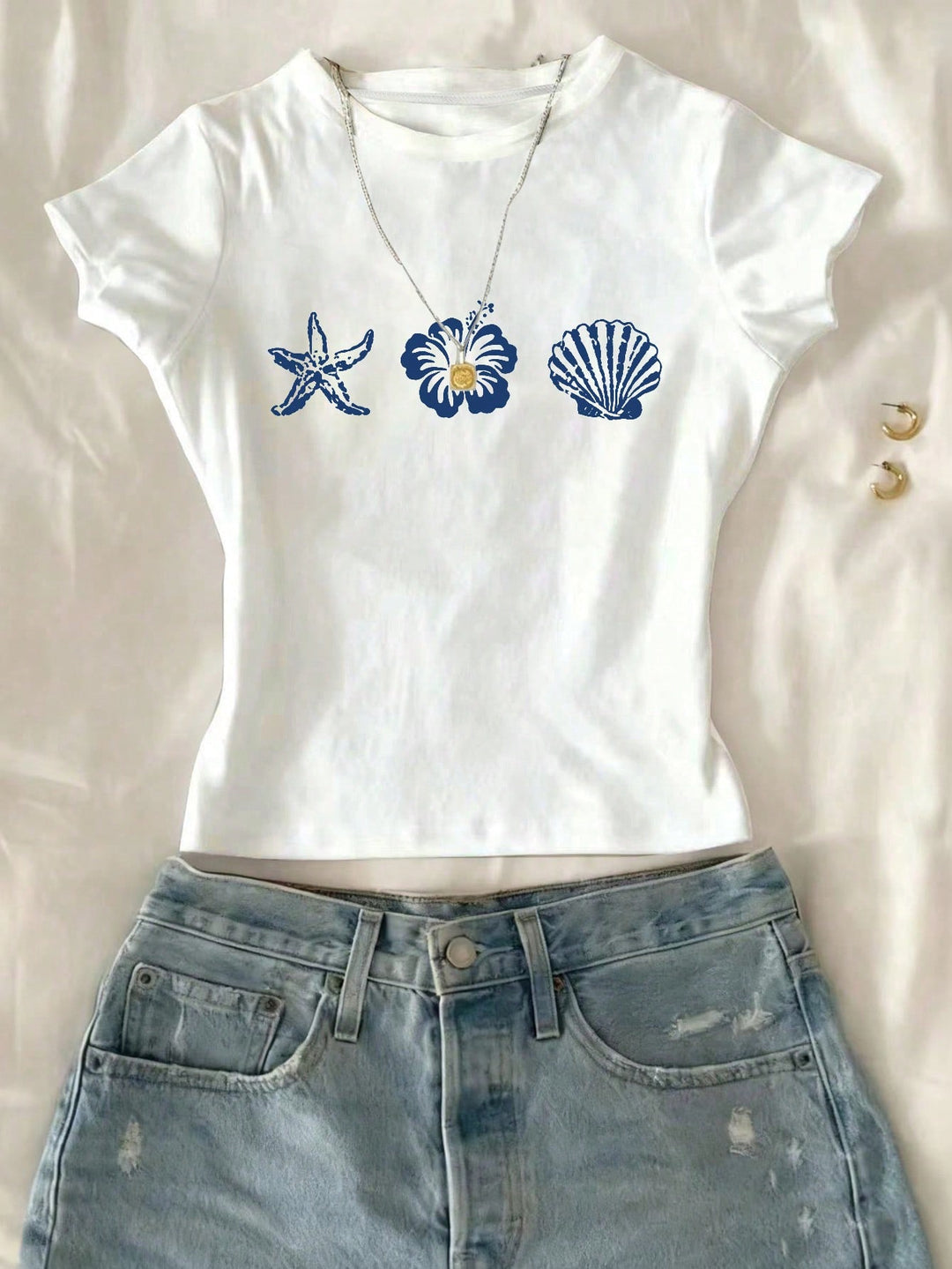 Tricou SHEIN, albastru