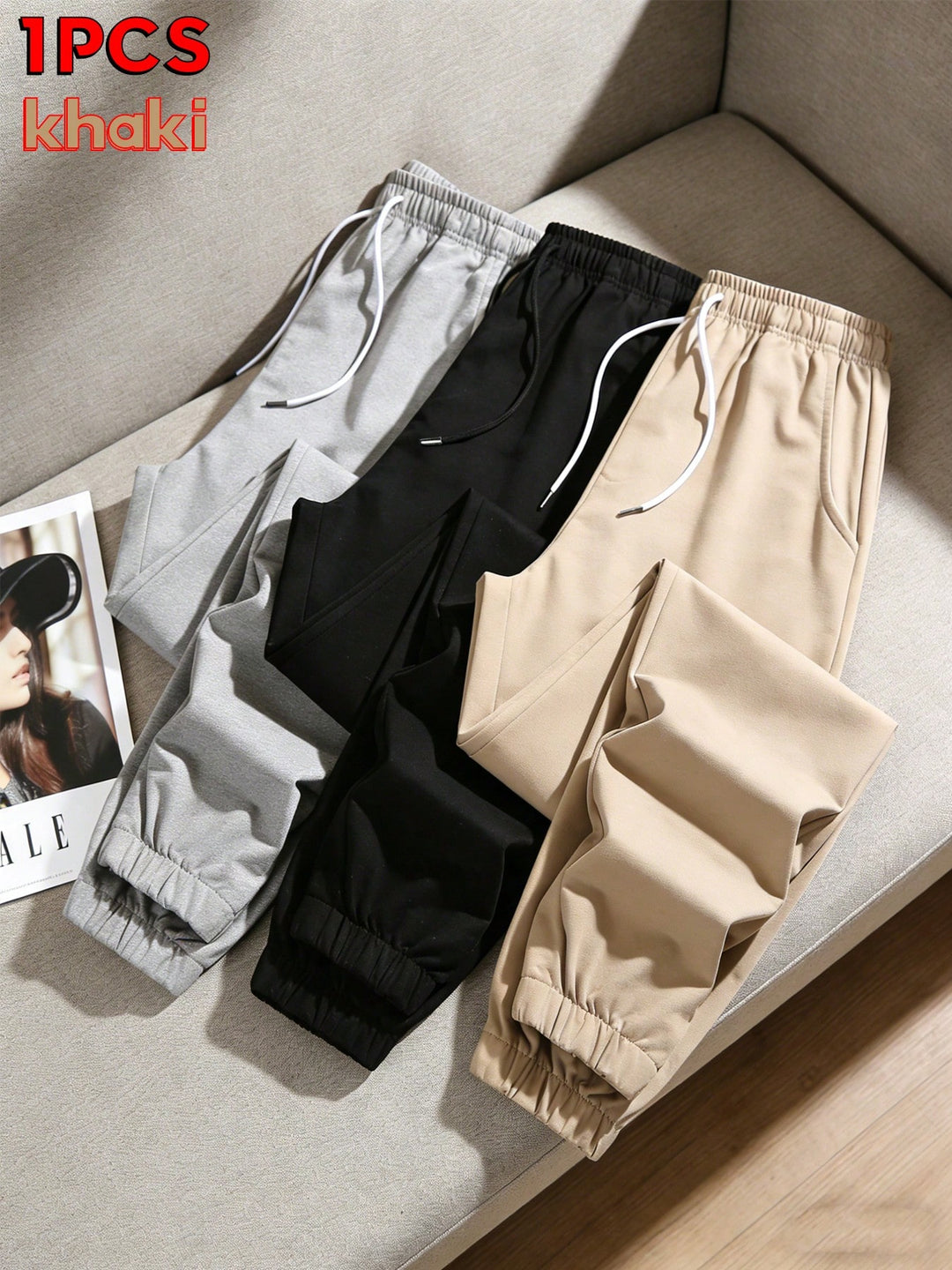 Pantaloni SHEIN, kaki