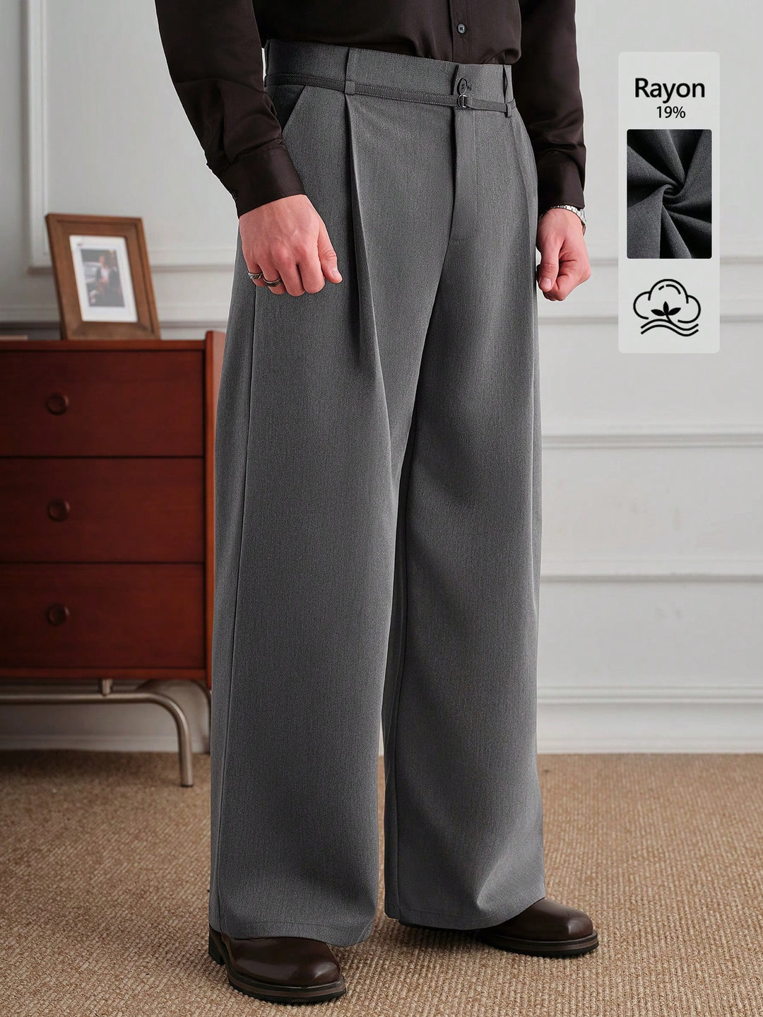 Pantalon SHEIN, gri