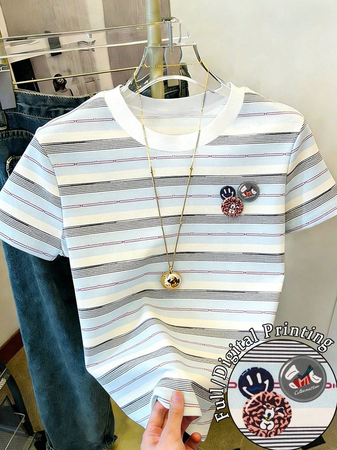 Tricou SHEIN, mix culori
