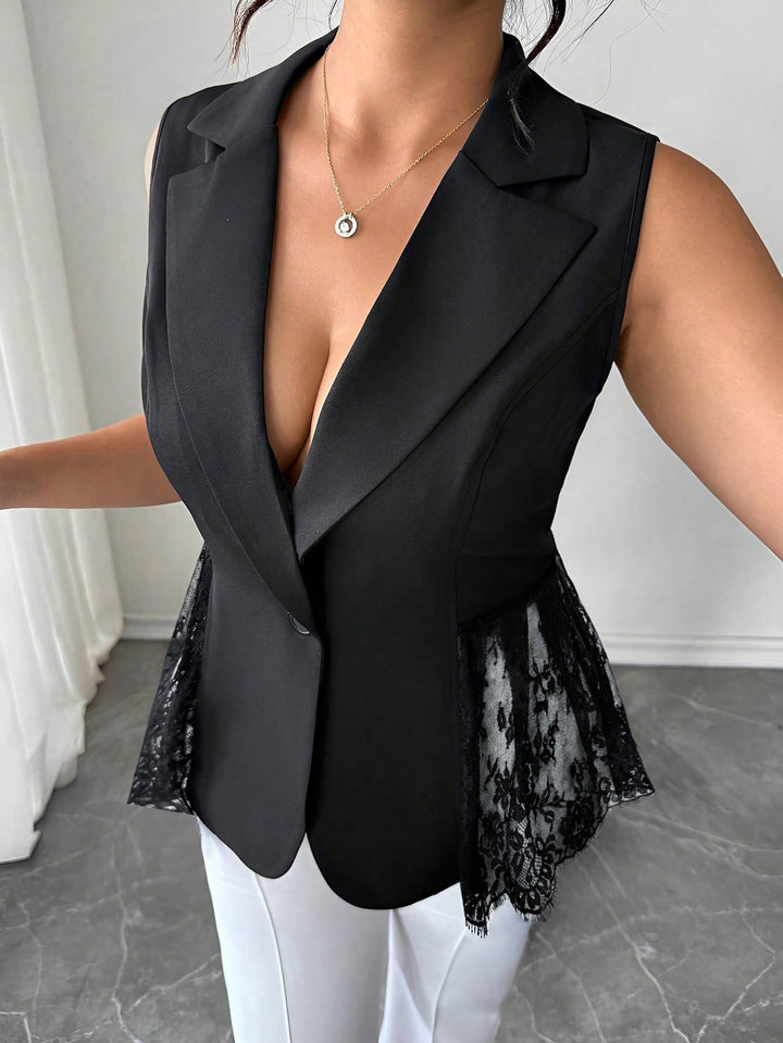 Sacou SHEIN, negru