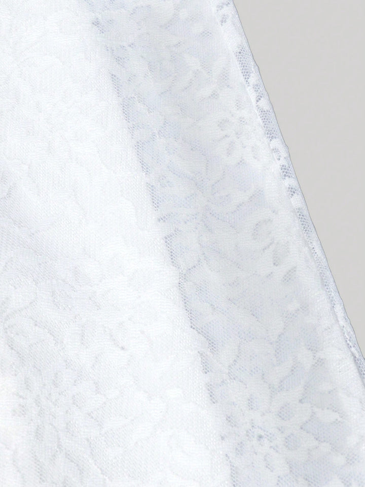 Rochie maxi SHEIN, alb