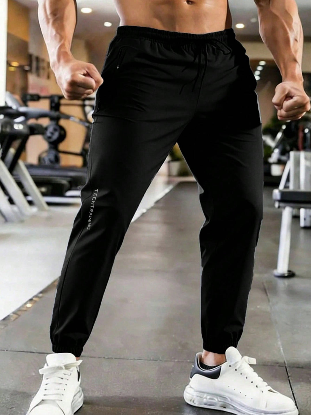 Pantalon SHEIN, negru
