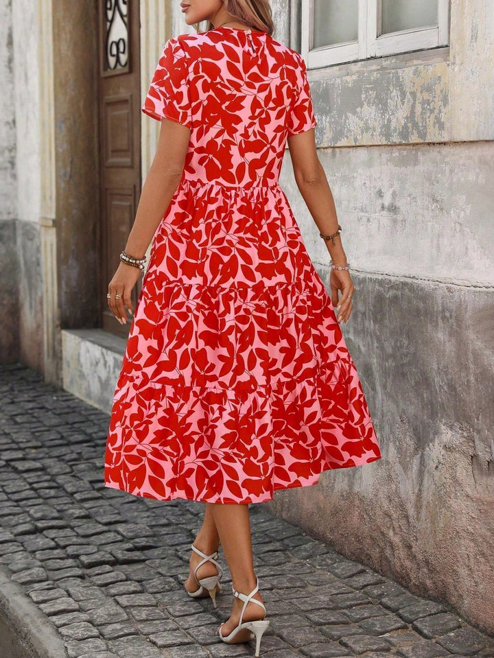 Rochie maxi SHEIN, roz
