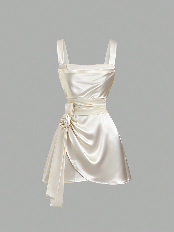 Rochie mini SHEIN, bej