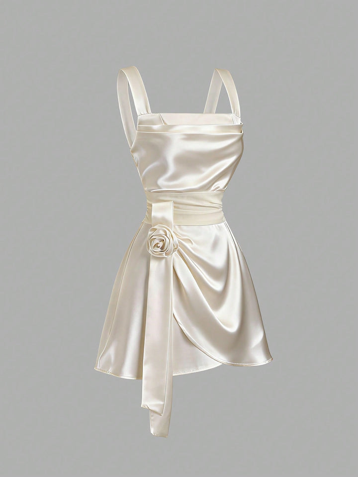 Rochie mini SHEIN, bej