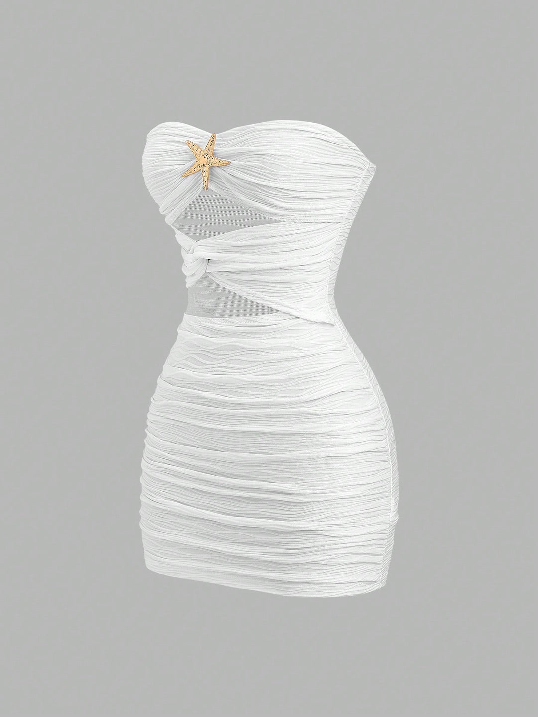 Rochie scurtă SHEIN, portocaliu