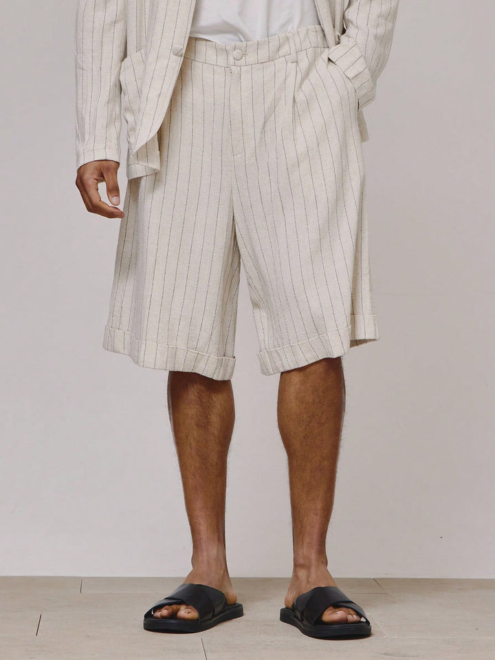Pantaloni scurți SHEIN, bej