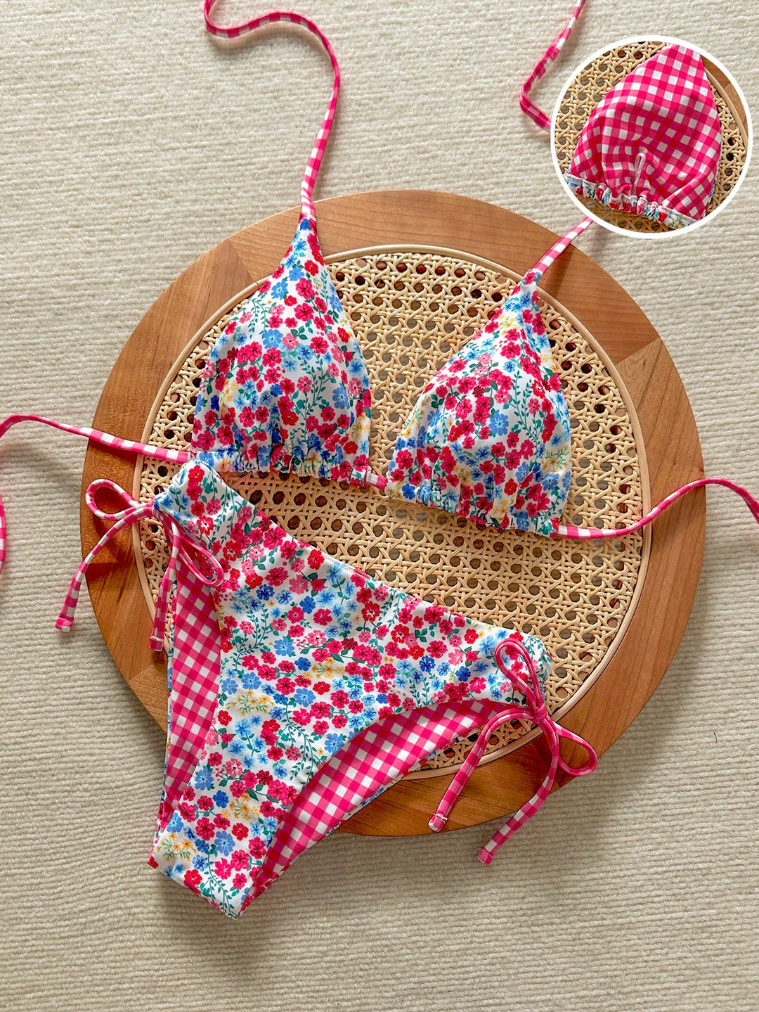 Set bikini SHEIN, mix culori