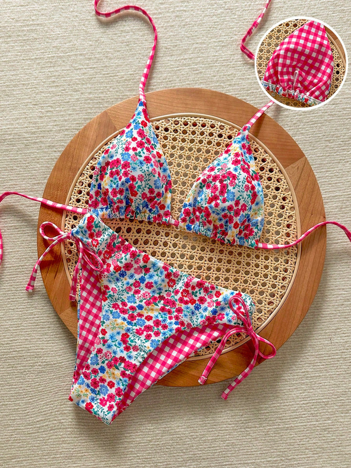 Set bikini SHEIN, mix culori
