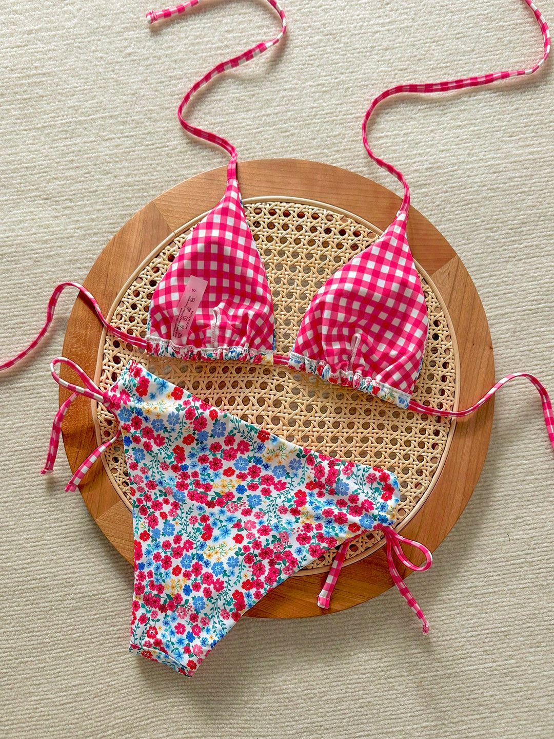 Set bikini SHEIN, mix culori