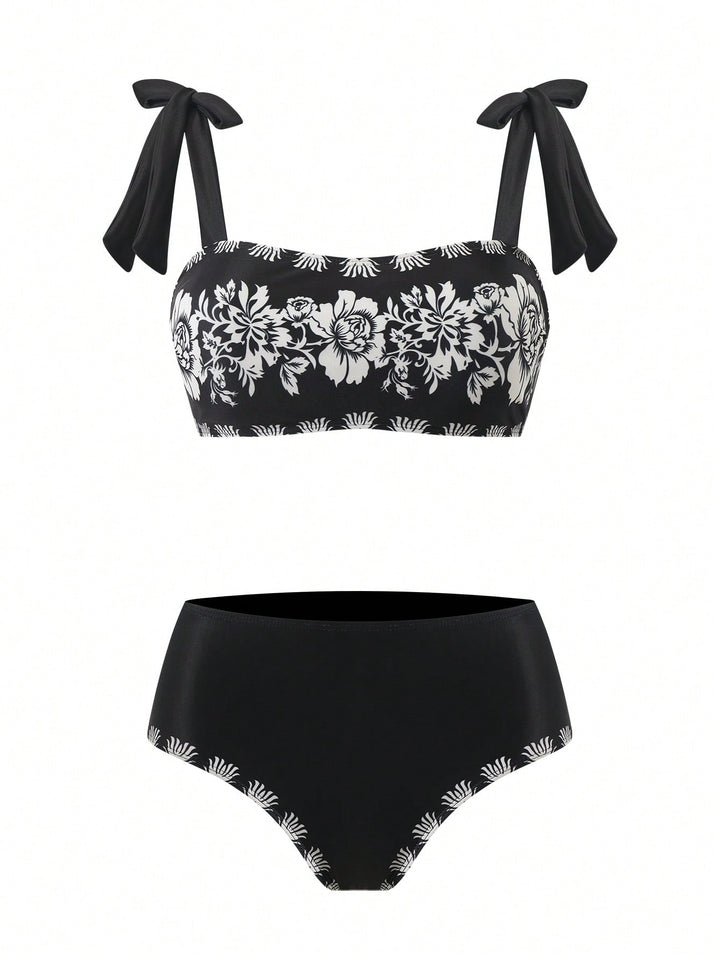 Set bikini SHEIN, mix culori