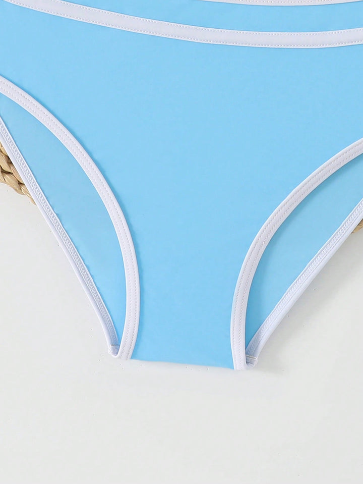 Set bikini SHEIN, albastru