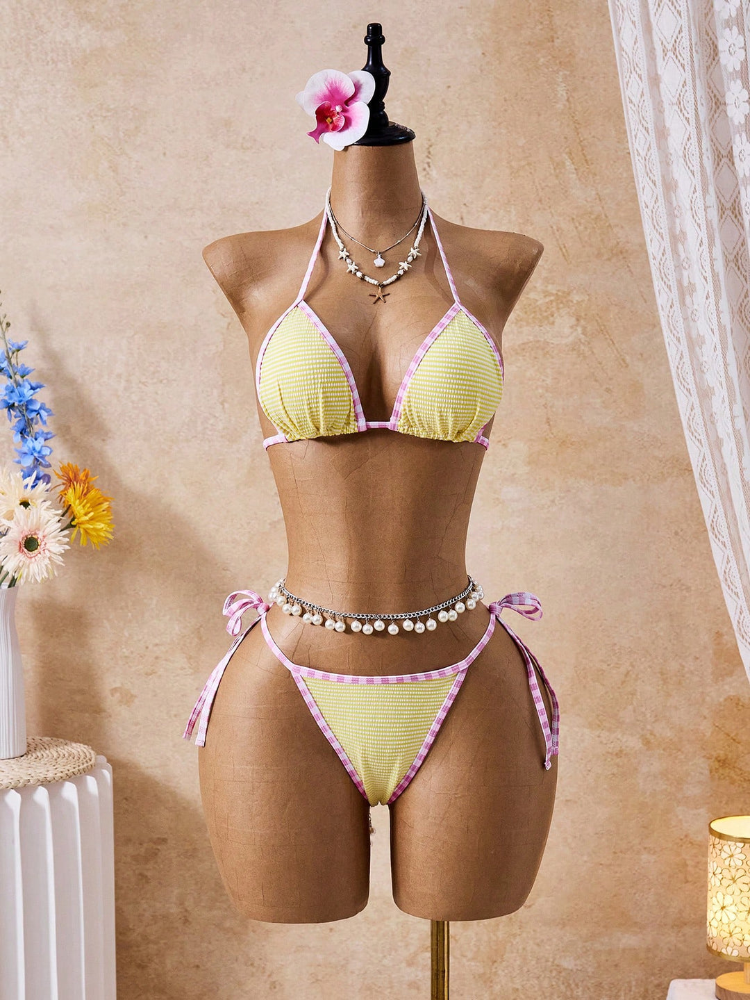 Set bikini SHEIN, mix culori