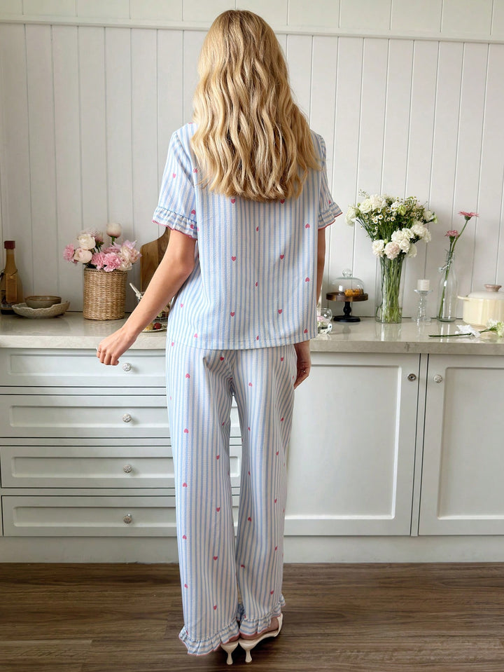 Compleu pijamale SHEIN, mix culori