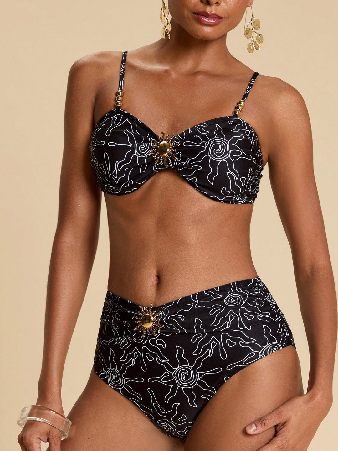 Set bikini SHEIN, mix culori