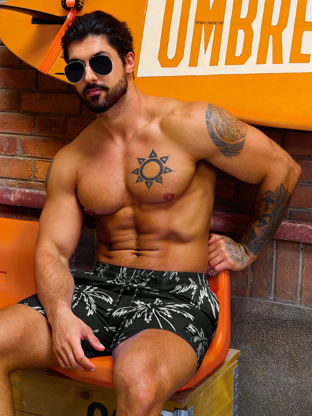 Șort de plajă SHEIN, mix culori