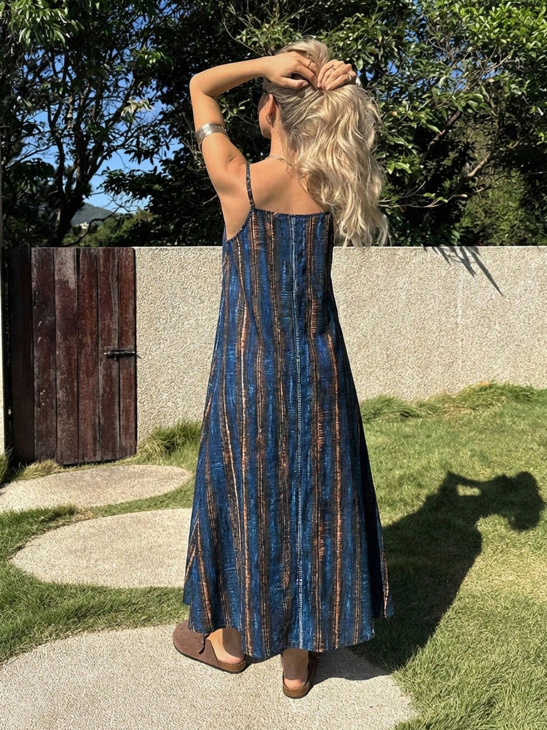 Rochie midi SHEIN, albastru