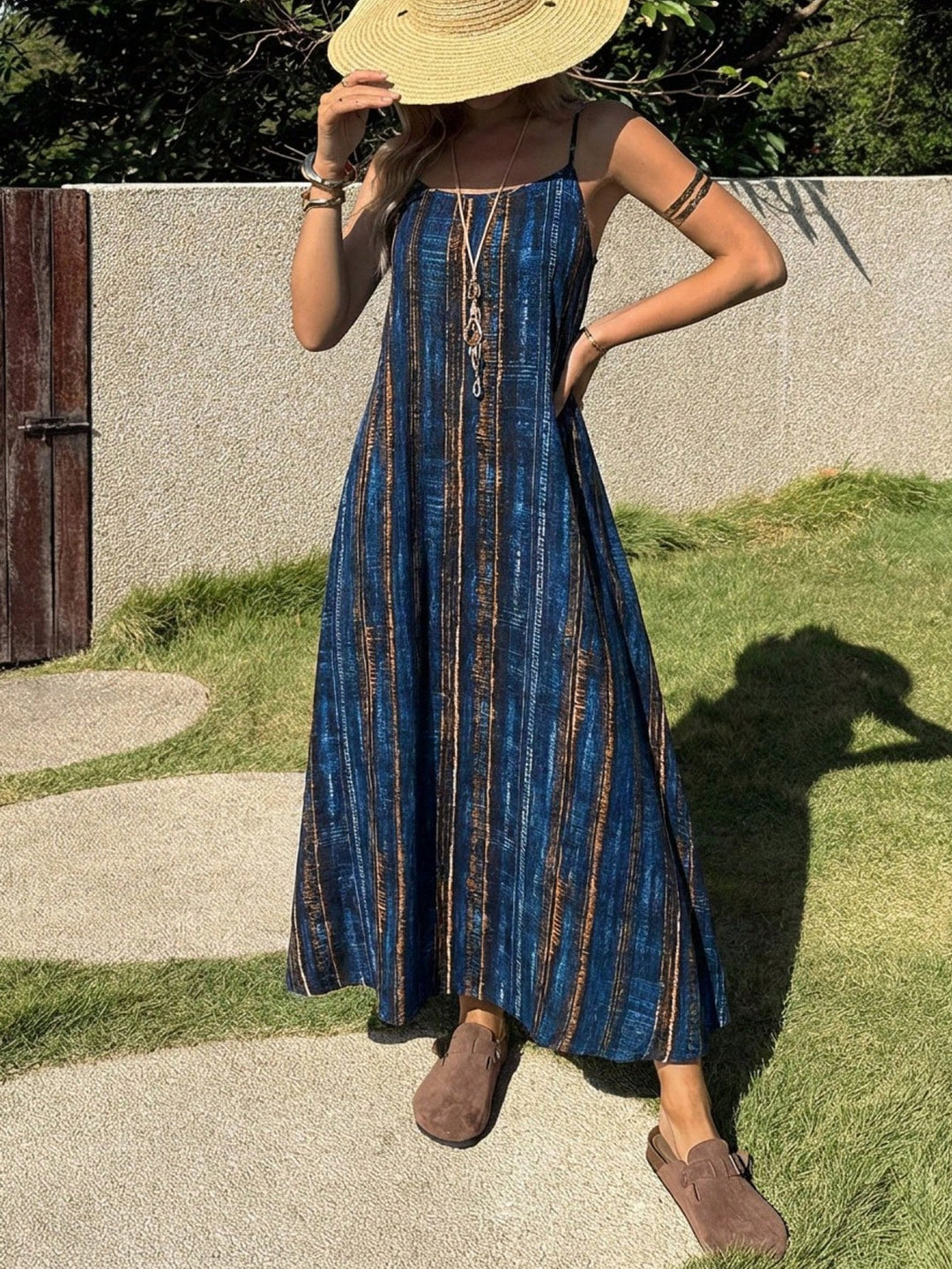 Rochie midi SHEIN, albastru