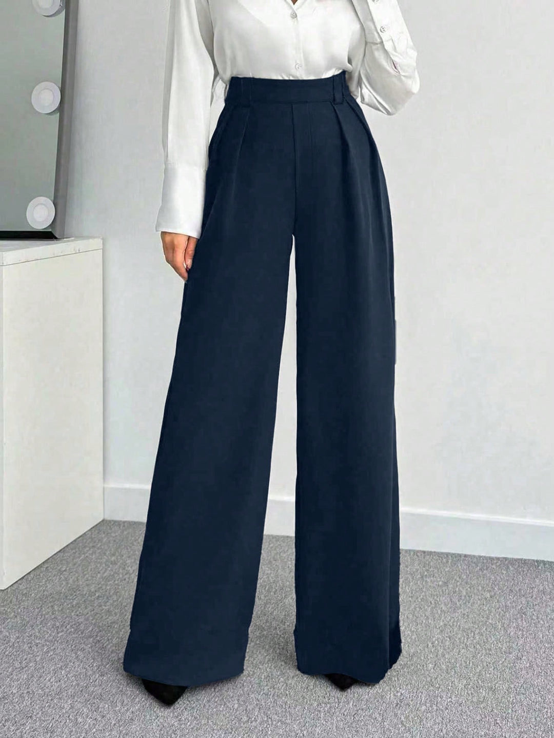 Pantaloni SHEIN, albastru