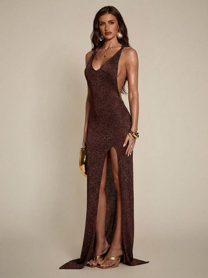 Rochie SHEIN, maro
