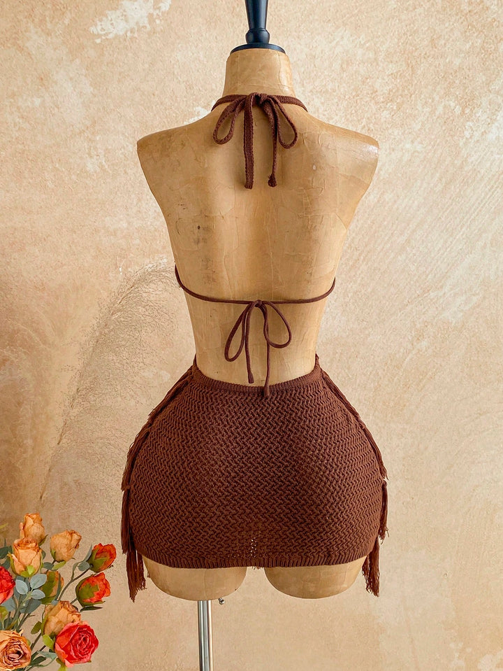 Rochie SHEIN, maro