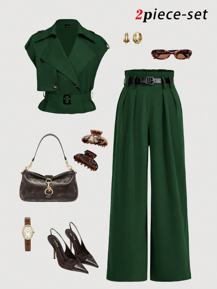 Costum SHEIN, verde