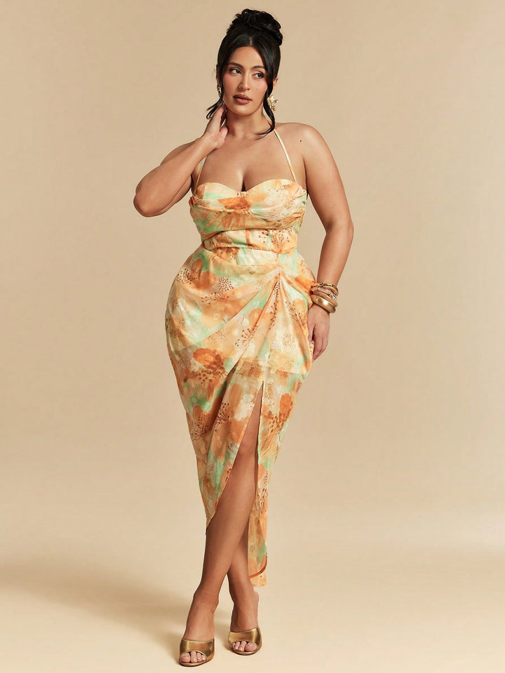 Rochie SHEIN, portocaliu