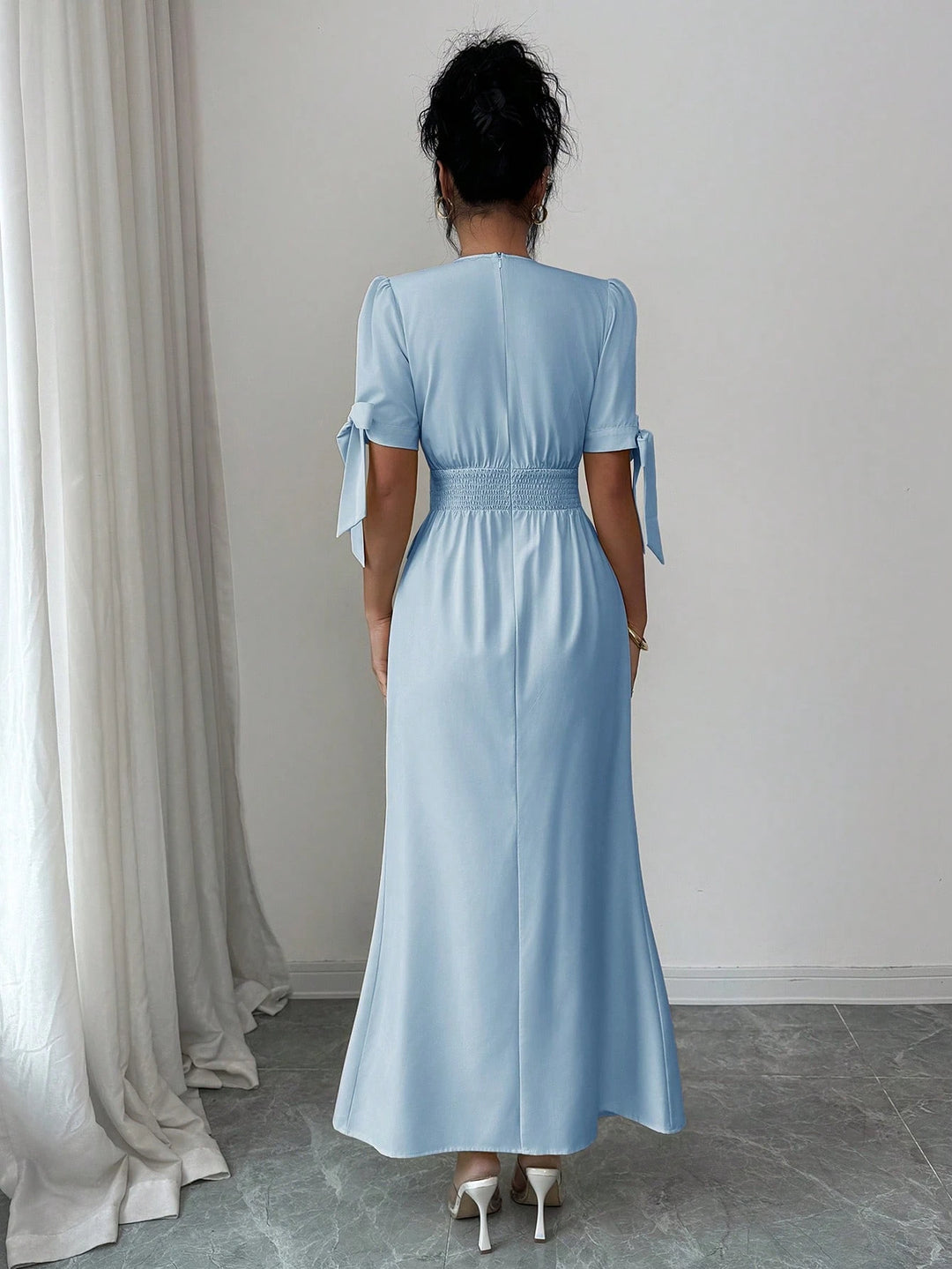 Rochie midi SHEIN, albastru