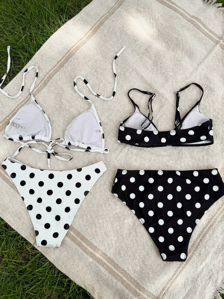 Set bikini SHEIN, negru