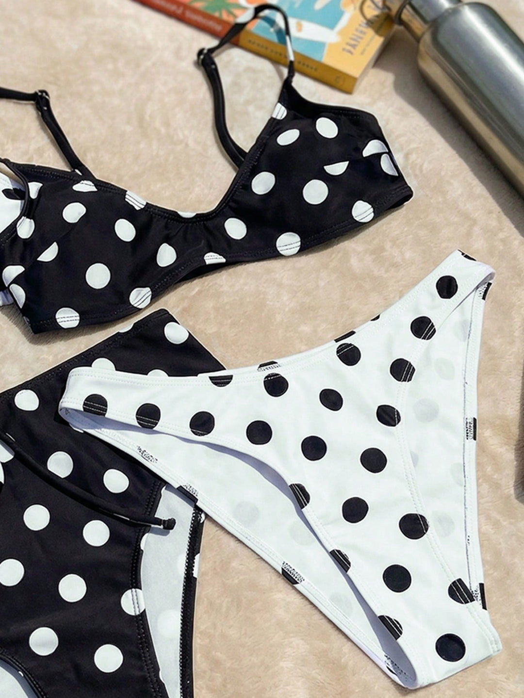 Set bikini SHEIN, negru