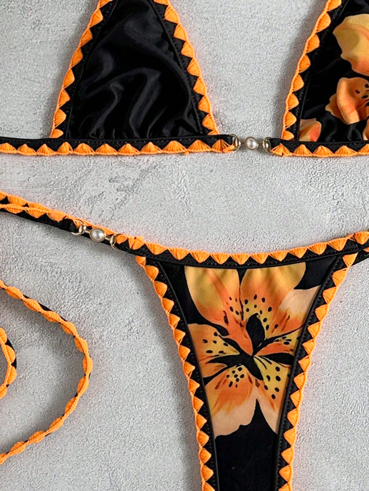 Set bikini SHEIN, negru
