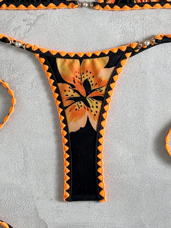 Set bikini SHEIN, negru