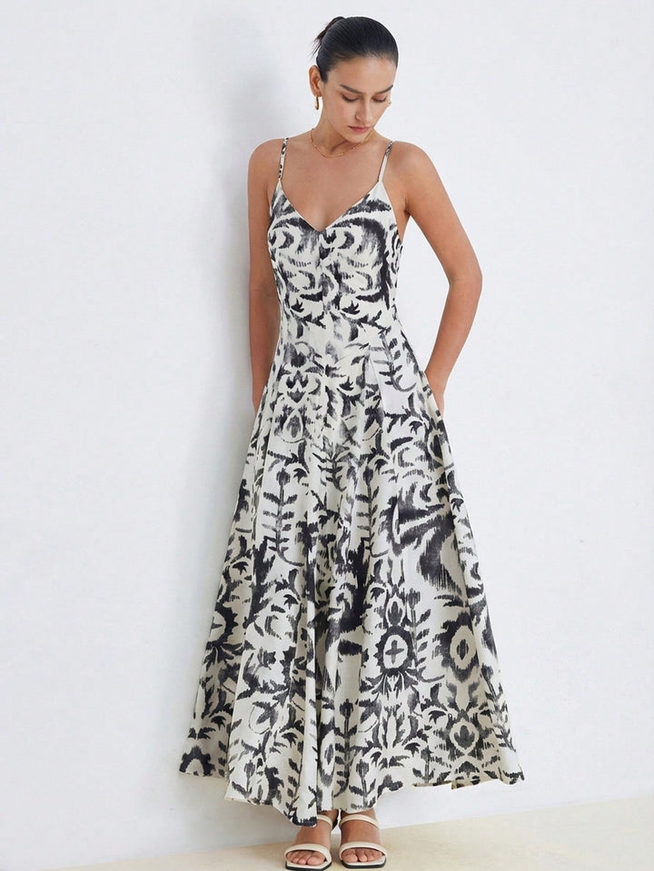 Rochie maxi SHEIN, mix culori