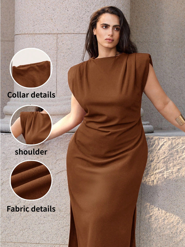 Rochie SHEIN, maro