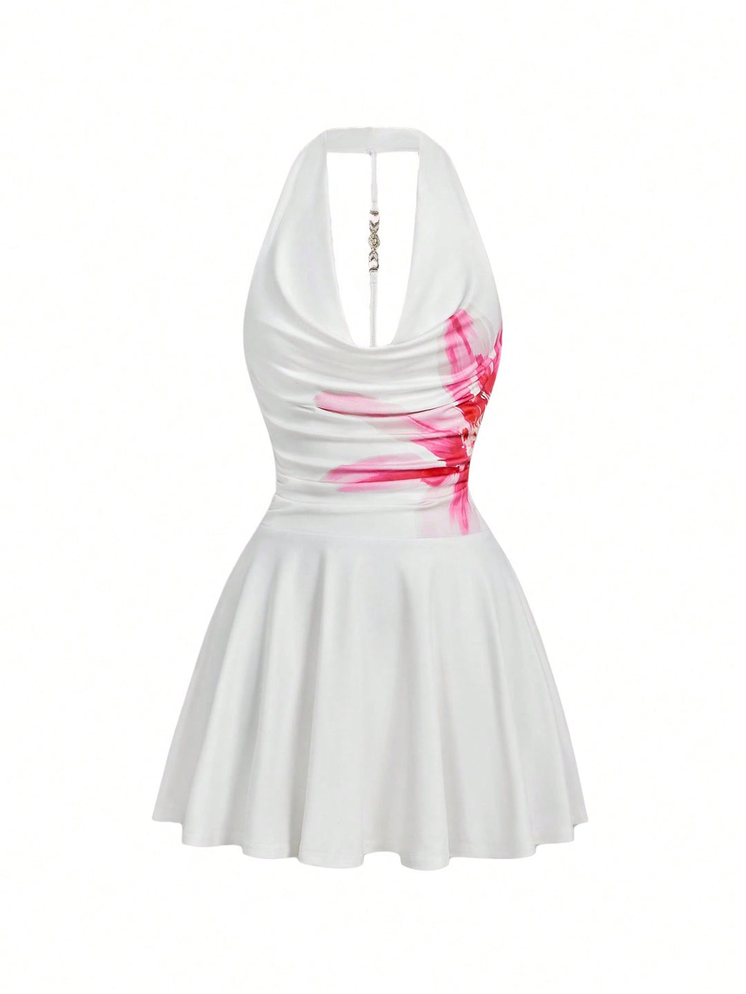 Rochie mini SHEIN, alb