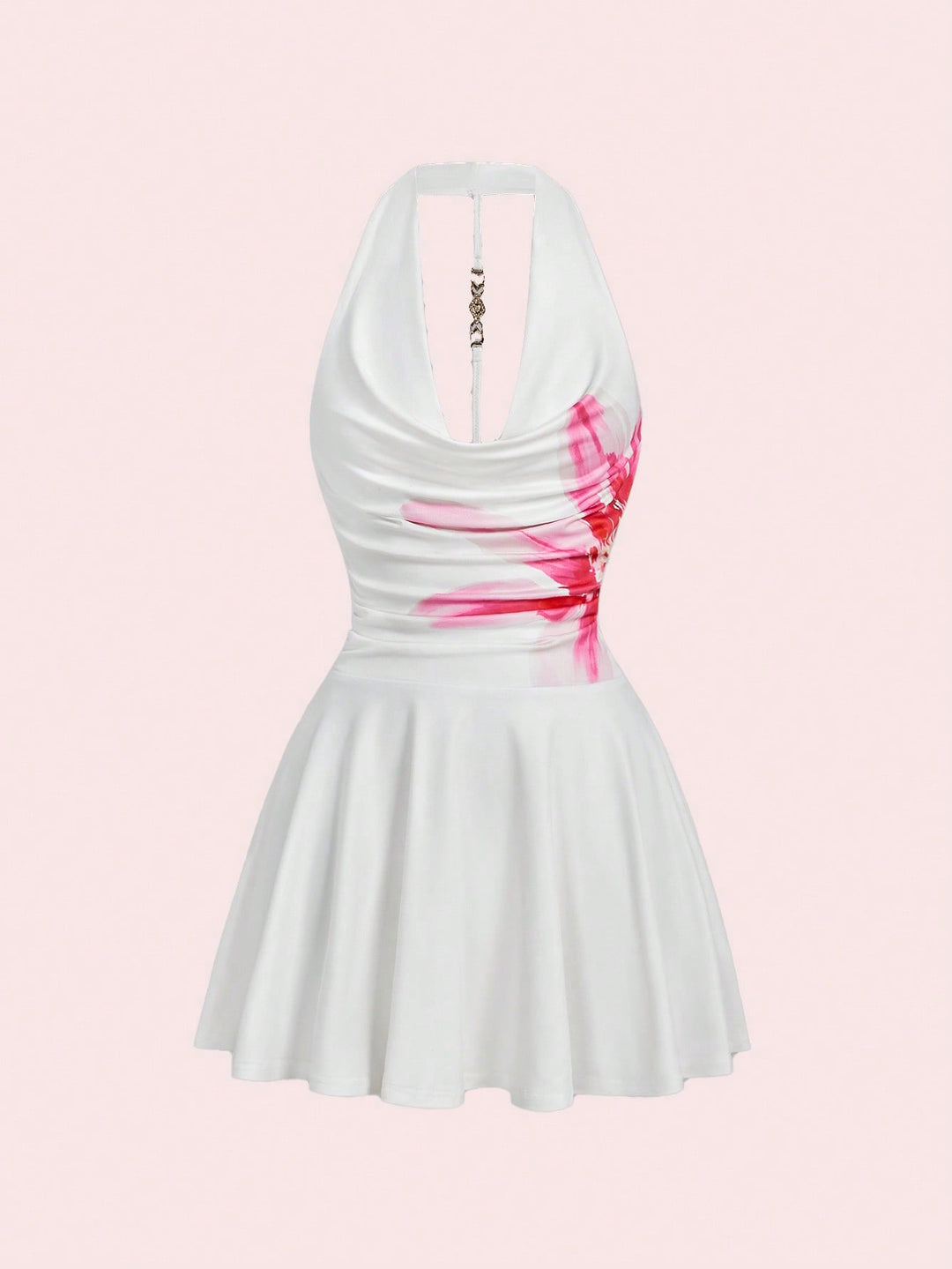 Rochie mini SHEIN, alb
